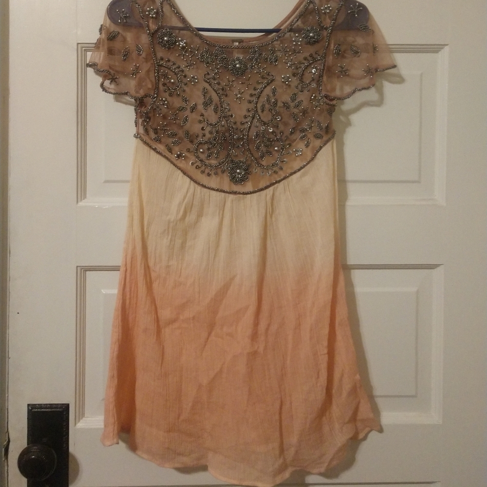 Free people beaded dress